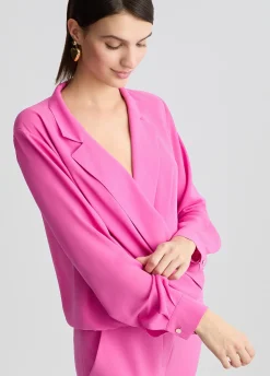 Liu Jo Blusa de tejido georgette-Mujer Camisas Y Blusas