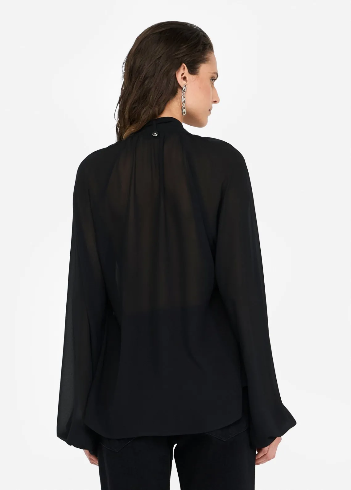 Liu Jo Blusa de tejido georgette-Mujer Camisas Y Blusas