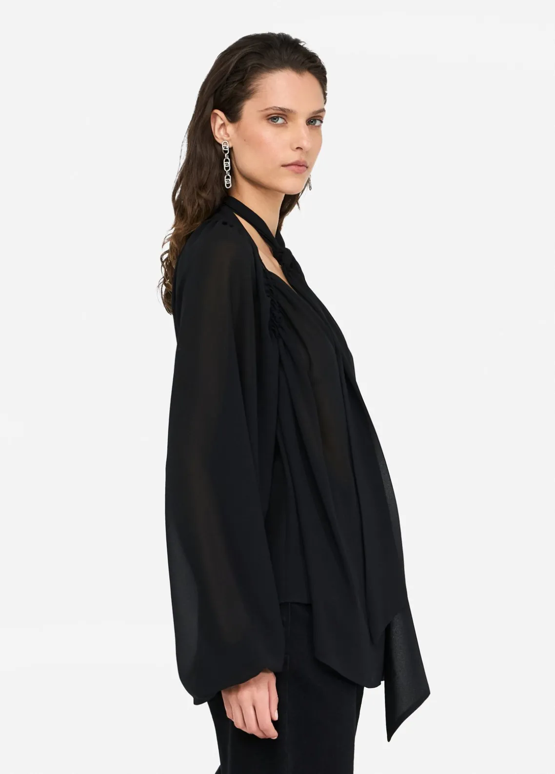 Liu Jo Blusa de tejido georgette-Mujer Camisas Y Blusas
