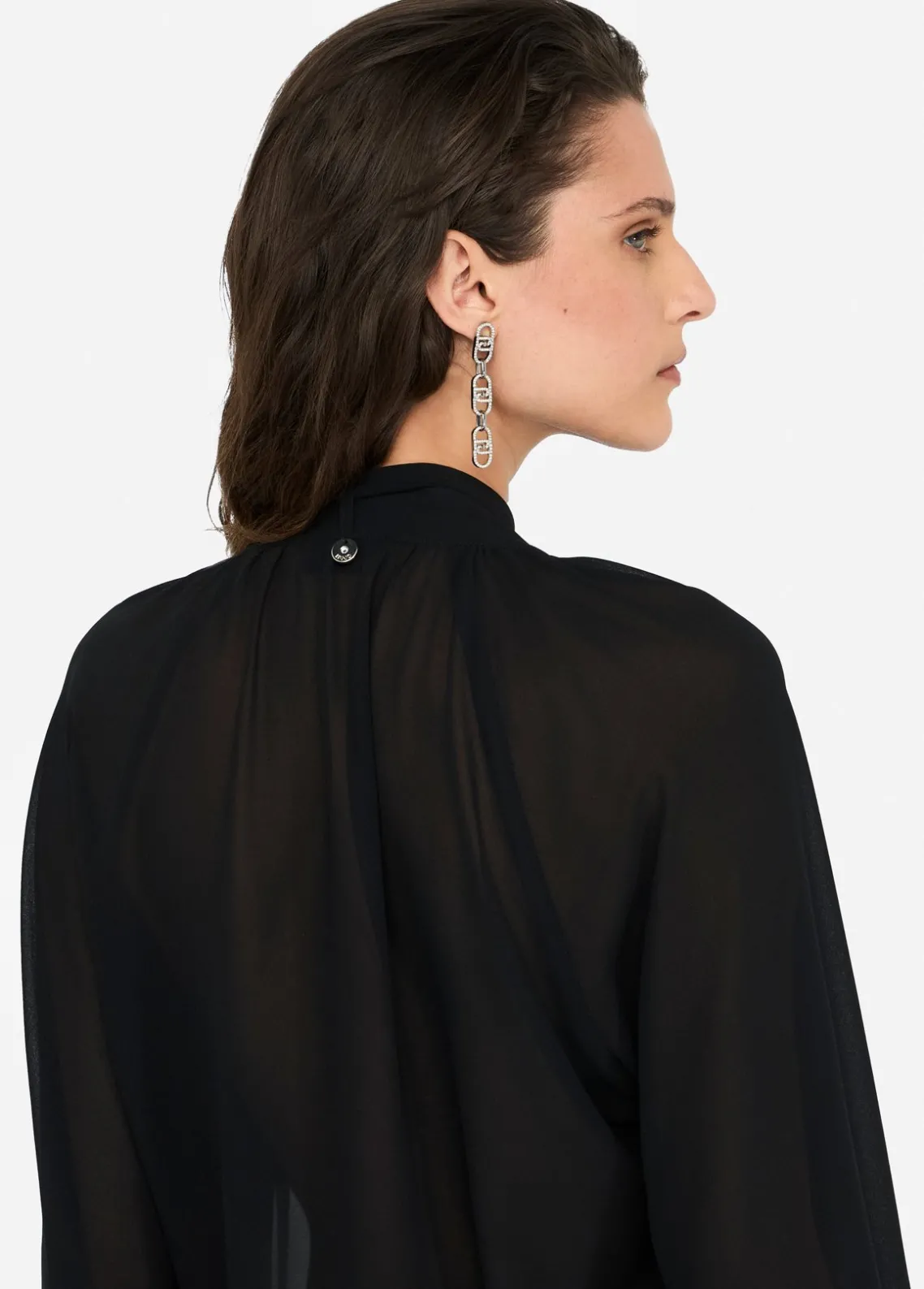 Liu Jo Blusa de tejido georgette-Mujer Camisas Y Blusas