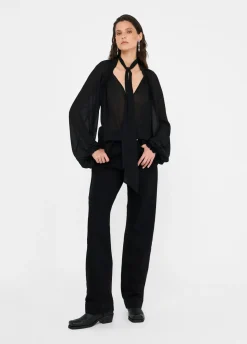 Liu Jo Blusa de tejido georgette-Mujer Camisas Y Blusas