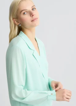 Liu Jo Blusa de tejido georgette-Mujer Camisas Y Blusas