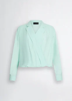 Liu Jo Blusa de tejido georgette-Mujer Camisas Y Blusas