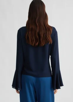 Liu Jo Blusa de tejido georgette-Mujer Camisas Y Blusas