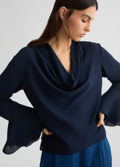 Liu Jo Blusa de tejido georgette-Mujer Camisas Y Blusas