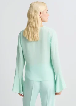Liu Jo Blusa de tejido georgette-Mujer Camisas Y Blusas