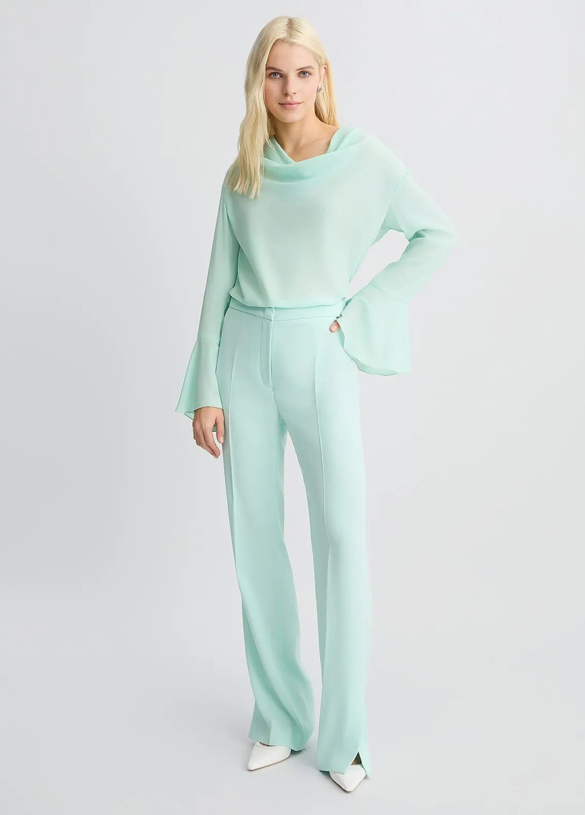 Liu Jo Blusa de tejido georgette-Mujer Camisas Y Blusas