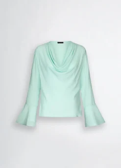 Liu Jo Blusa de tejido georgette-Mujer Camisas Y Blusas