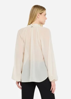 Liu Jo Blusa de tejido georgette-Mujer Camisas Y Blusas