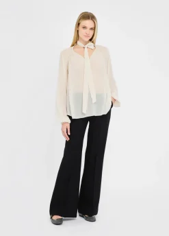 Liu Jo Blusa de tejido georgette-Mujer Camisas Y Blusas