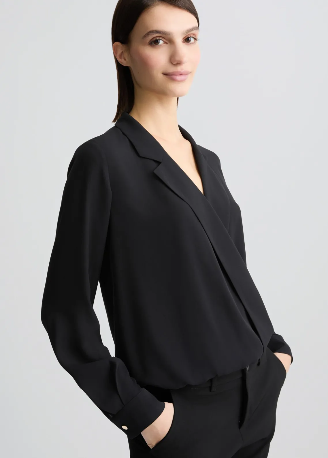 Liu Jo Blusa de tejido georgette-Mujer Camisas Y Blusas