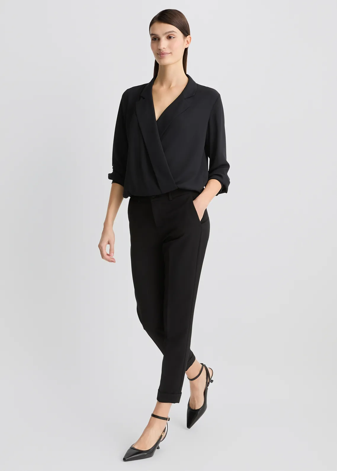 Liu Jo Blusa de tejido georgette-Mujer Camisas Y Blusas