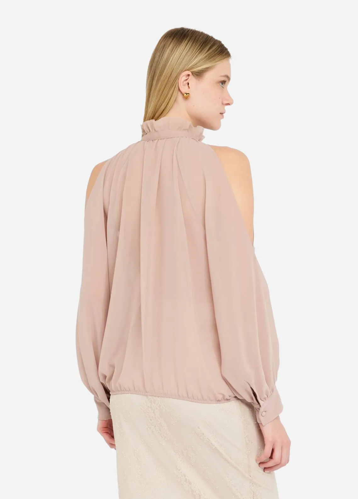 Liu Jo Blusa de tejido georgette-Mujer Camisas Y Blusas