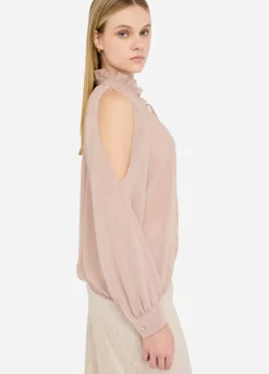 Liu Jo Blusa de tejido georgette-Mujer Camisas Y Blusas