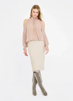 Liu Jo Blusa de tejido georgette-Mujer Camisas Y Blusas