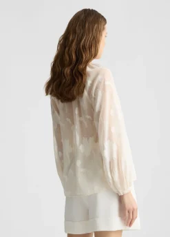 Liu Jo Blusa floral con lurex®-Mujer Camisas Y Blusas