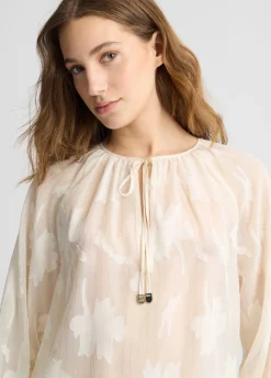 Liu Jo Blusa floral con lurex®-Mujer Camisas Y Blusas