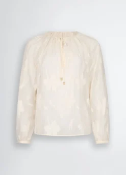 Liu Jo Blusa floral con lurex®-Mujer Camisas Y Blusas