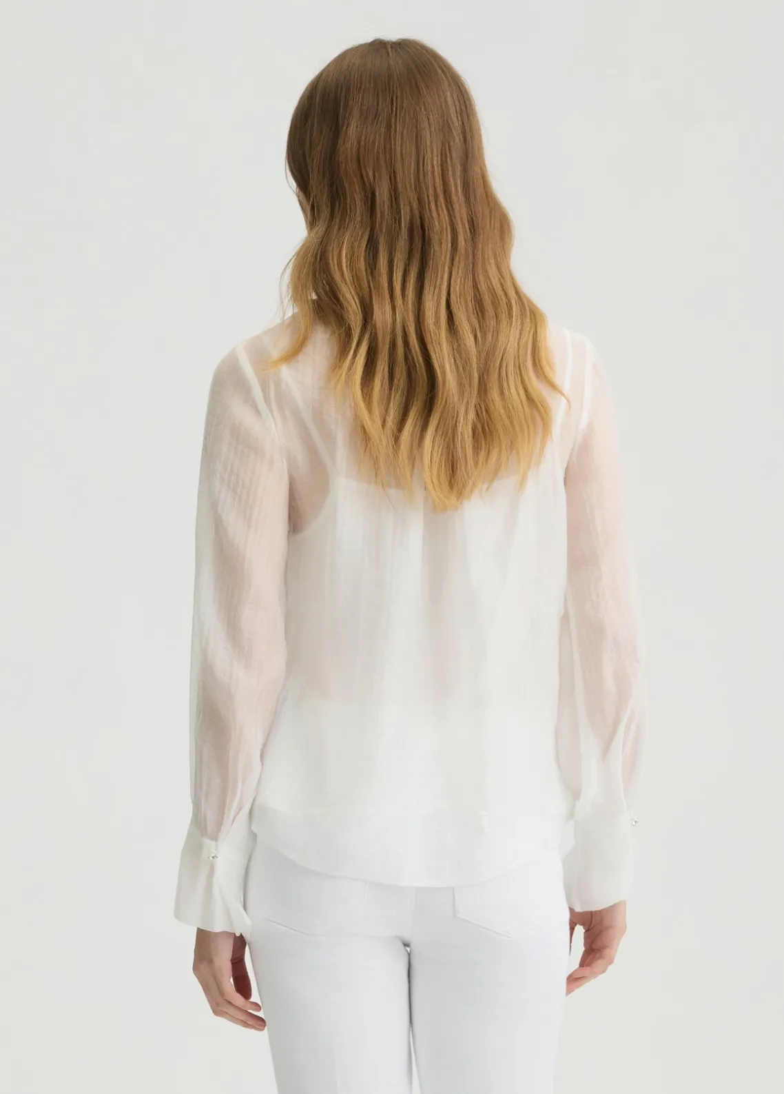 Liu Jo Blusa transparente-Mujer Camisas Y Blusas