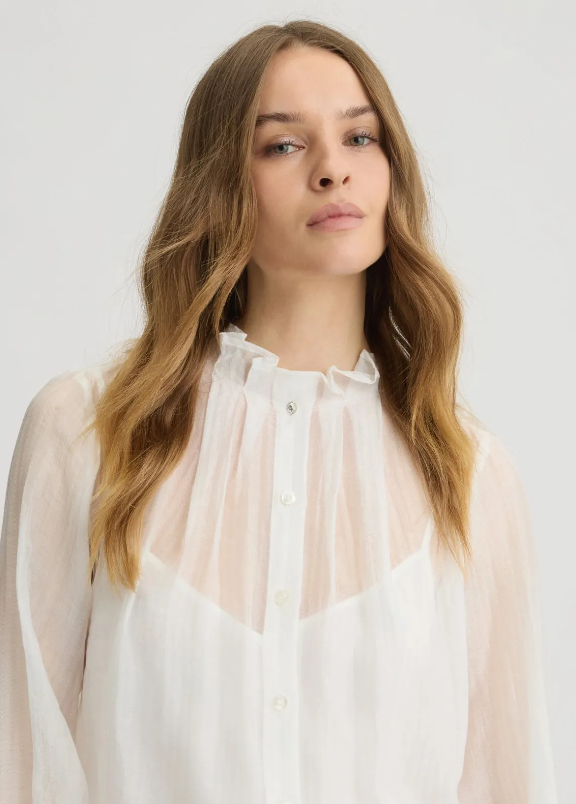 Liu Jo Blusa transparente-Mujer Camisas Y Blusas