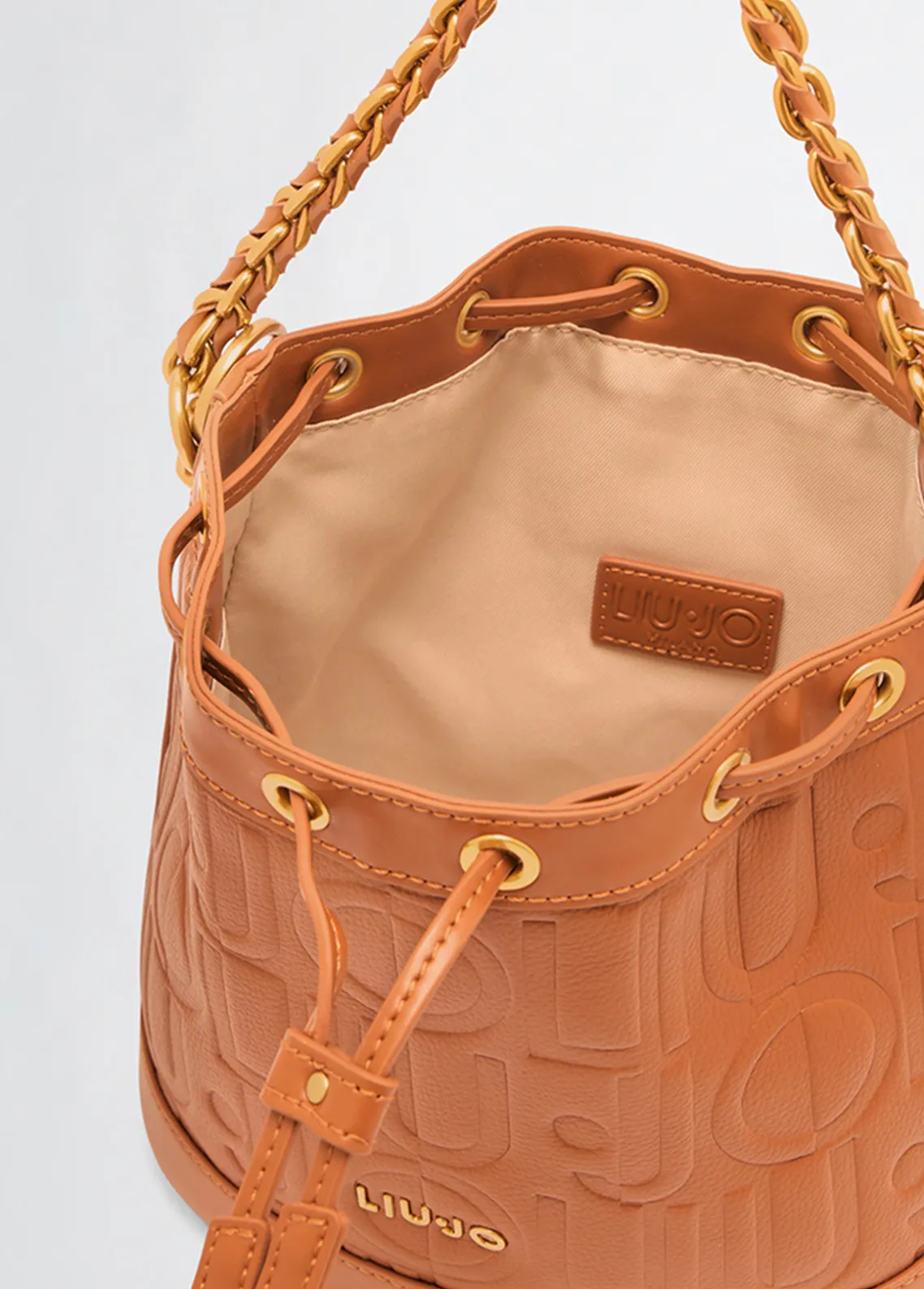 Liu Jo Bolso bombonera mediano con logotipo-Mujer Bolsos De Mano