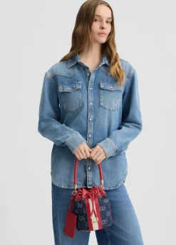 Liu Jo Bolso bombonera pequeño jacquard-Mujer Bolsos De Mano