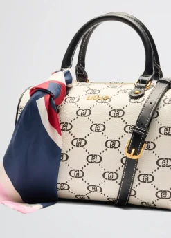Liu Jo Bolso bowling mediano con fular-Mujer Bolsos De Mano