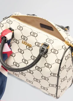 Liu Jo Bolso bowling mediano con fular-Mujer Bolsos De Mano