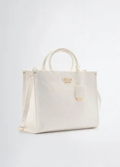 Liu Jo Bolso de mano mediano con charm-Mujer Bolsos De Mano
