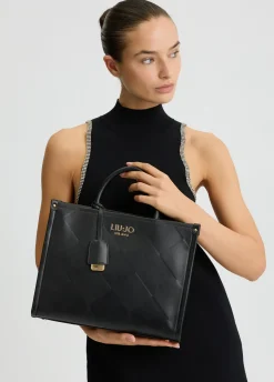 Liu Jo Bolso de mano mediano con charm-Mujer Bolsos De Mano