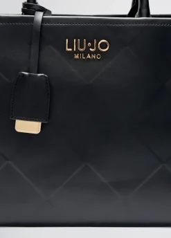 Liu Jo Bolso de mano mediano con charm-Mujer Bolsos De Mano