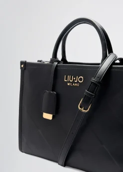 Liu Jo Bolso de mano mediano con charm-Mujer Bolsos De Mano