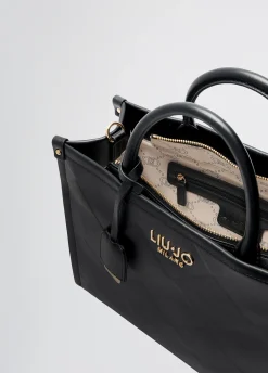 Liu Jo Bolso de mano mediano con charm-Mujer Bolsos De Mano