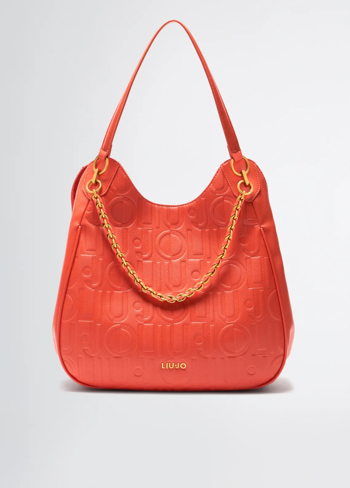 Liu Jo Bolso grande con cadena decorativa-Mujer Bolsos De Hombro