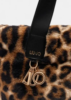 Liu Jo Bolso hobo grande de pelo sintético-Mujer Bolsos De Mano