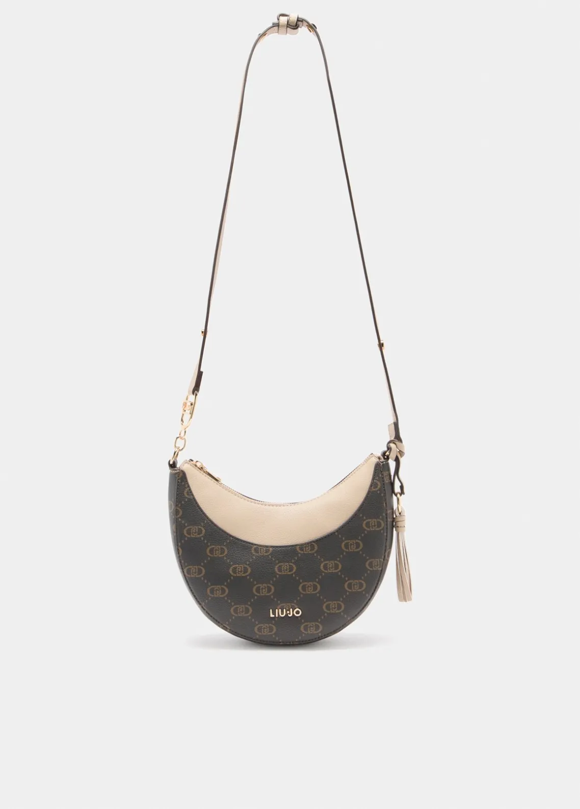 Liu Jo Bolso hobo mediano con logotipo-Mujer Bolsos De Hombro