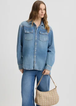 Liu Jo Bolso hobo mediano de jacquard-Mujer Bolsos De Hombro