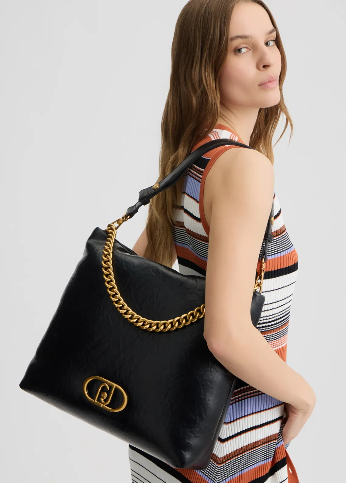 Liu Jo Bolso hobo mediano LaPuffy-Mujer Bolsos De Hombro|Lapuffy