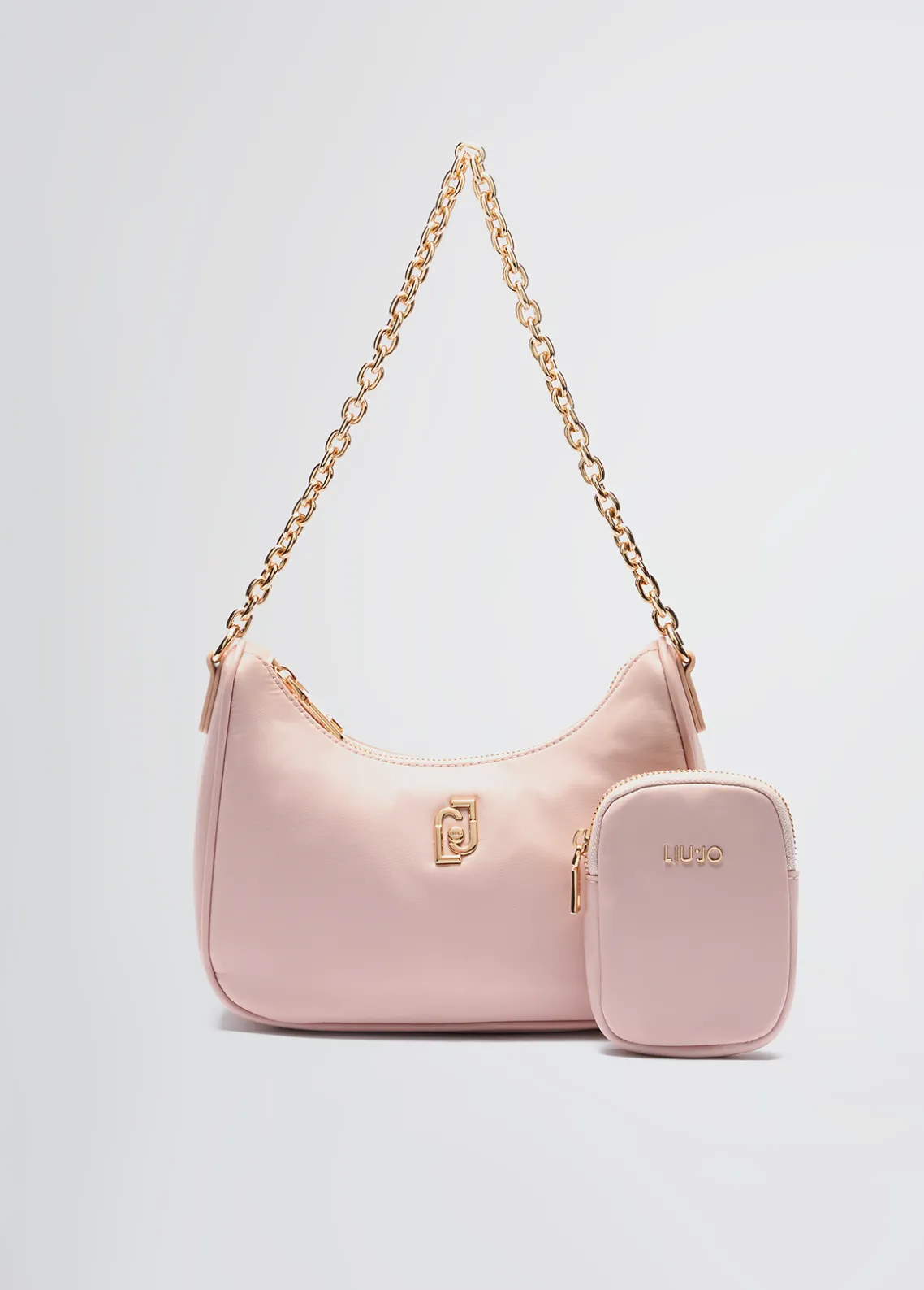 Liu Jo Bolso hobo pequeño con charm-Mujer Bolsos Bandoleras
