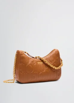 Liu Jo Bolso hobo pequeño con logotipo-Mujer Bolsos De Hombro
