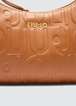 Liu Jo Bolso hobo pequeño con logotipo-Mujer Bolsos De Hombro