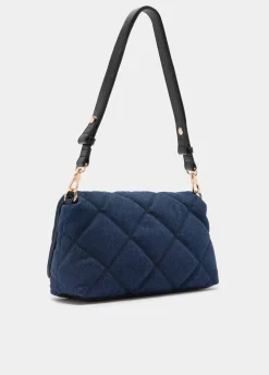 Liu Jo Bolso mediano LaPuffy de denim-Mujer Bolsos Bandoleras