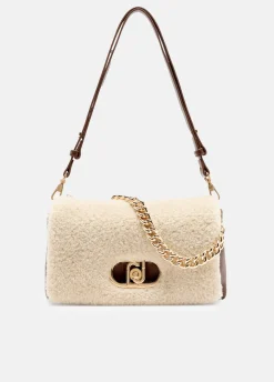 Liu Jo Bolso mediano LaPuffy de peluche-Mujer Bolsos Bandoleras