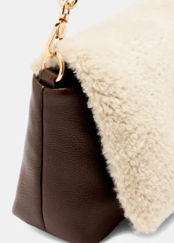 Liu Jo Bolso mediano LaPuffy de peluche-Mujer Bolsos Bandoleras