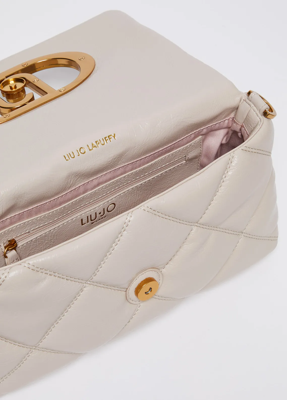 Liu Jo Bolso mediano LaPuffy guateado-Mujer Bolsos De Hombro|Lapuffy