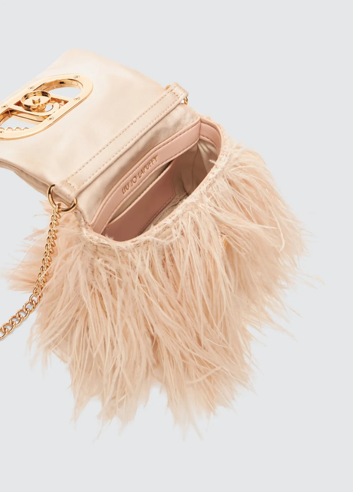 Liu Jo Bolso mini LaPuffy con plumas-Mujer Bolsos Bandoleras|Lapuffy