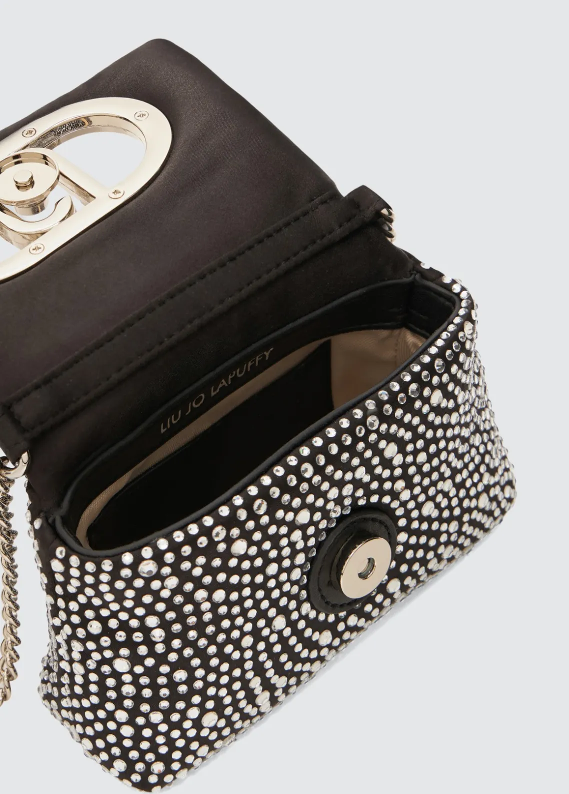 Liu Jo Bolso mini LaPuffy con strass-Mujer Bolsos Bandoleras|Lapuffy