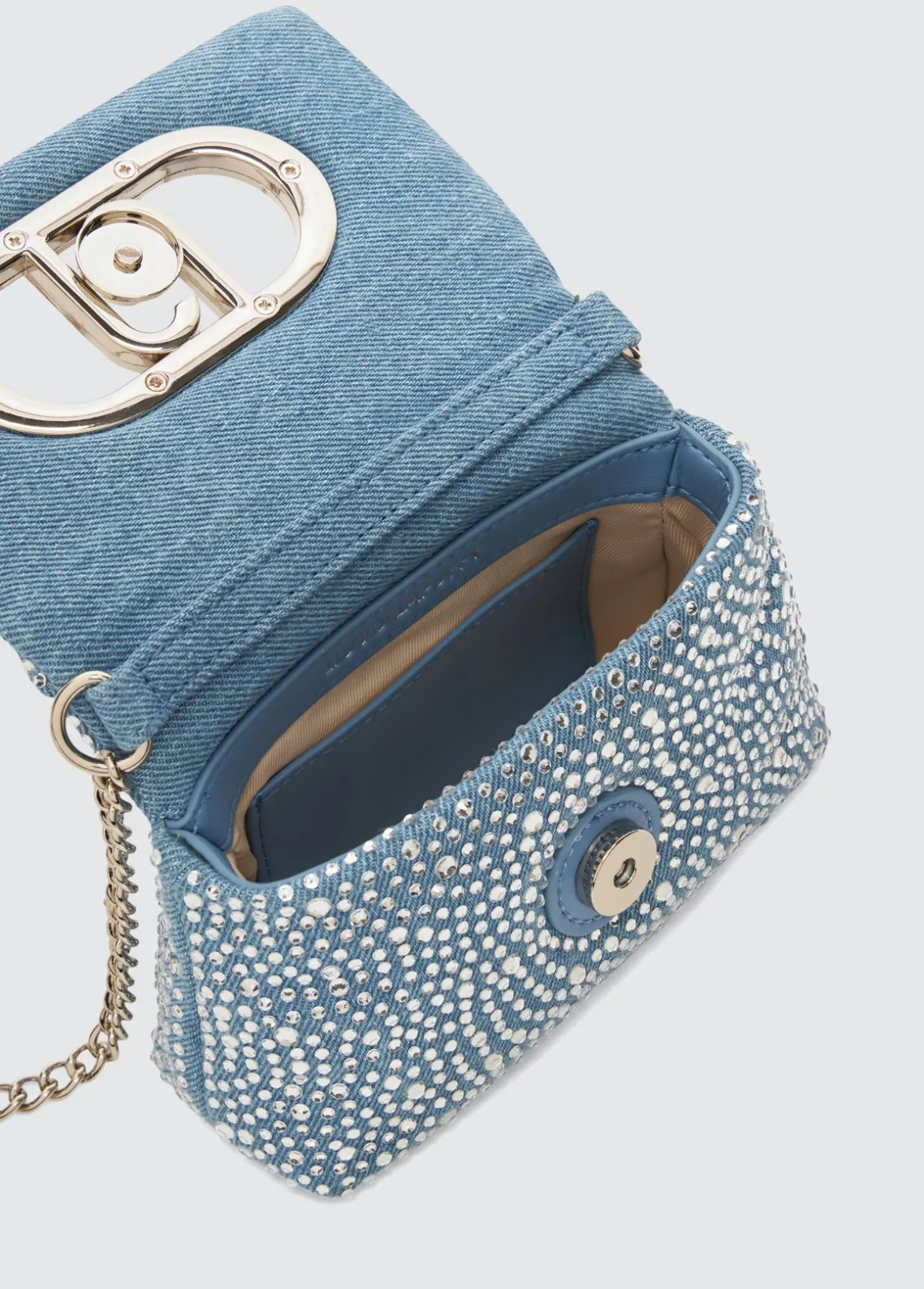 Liu Jo Bolso mini LaPuffy de denim-Mujer Bolsos Bandoleras|Lapuffy