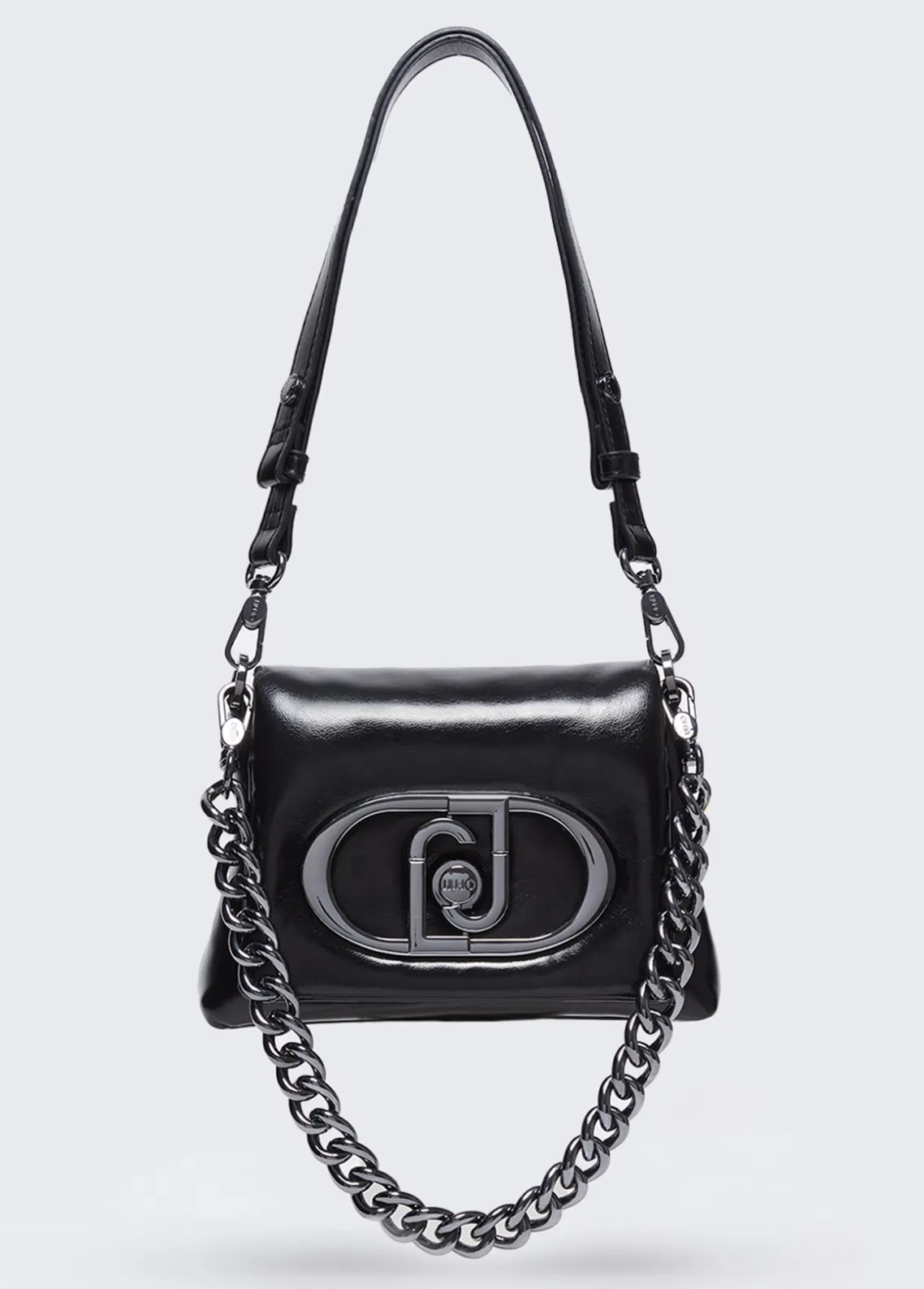 Liu Jo Bolso pequeño laminado LaPuffy-Mujer Bolsos Bandoleras|Lapuffy