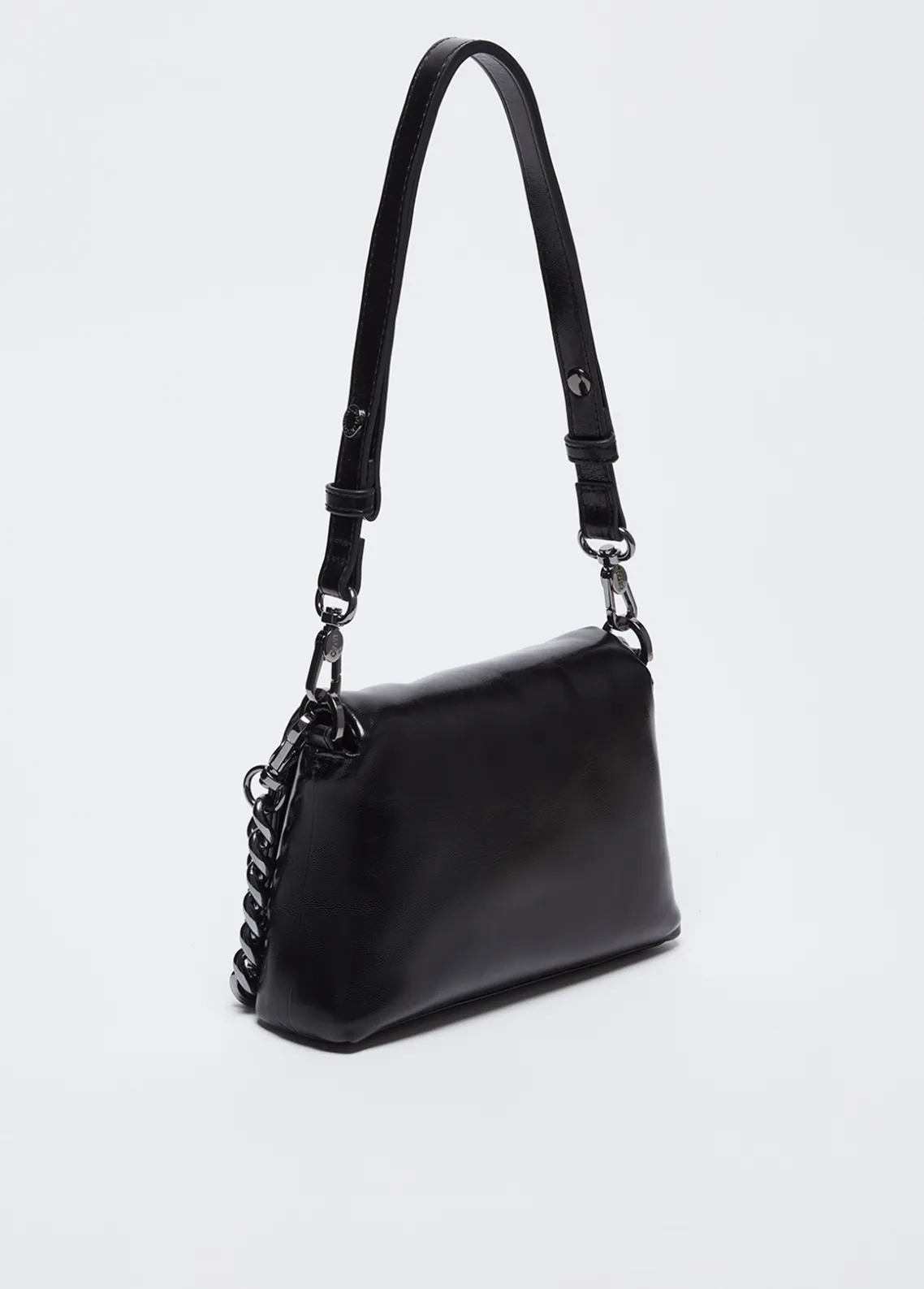 Liu Jo Bolso pequeño laminado LaPuffy-Mujer Bolsos Bandoleras|Lapuffy